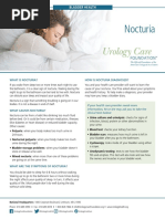 Nocturia Fact Sheet