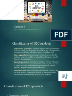 Session 4 Classification of B2B Products