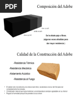 Composición Del Adobe y Calidad de La Construcción Del Adobe