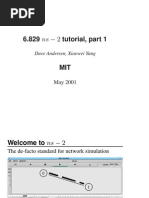6.829 Tutorial, Part 1: Dave Andersen, Xiaowei Yang