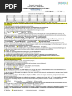 Examen F.C.E 2° Segundo Trimestre