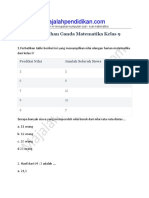 Soal Matematika Kelas 9