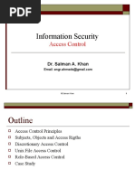 Information Security: Access Control