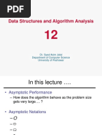 Data Structures 12 Asymptotic Notations