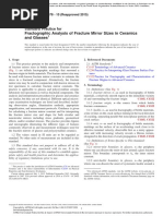 Astm c1678 Standard Practice For Fractographic Ceramics and Glasses