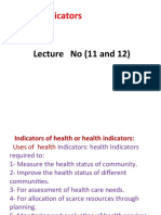 Health Indicators