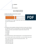 Soal Literasi Numerasi