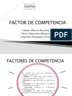 Factor de Competencia