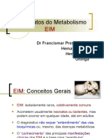 Erros Inatos Do Metabolismo Aula Uningá