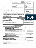 DR-2 Disclosure Summary Page: Reset FWM