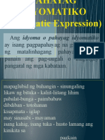 Pahayag Idyomatiko