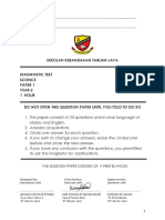 Up Science Year 2 Paper 1 - 2021