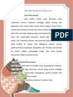 Sistem Pencernaan Makanan Kelas Xi