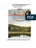 REESCRIBIENDO LA HISTORIA de SANABRIA: LA CAUSA 513. El Movimimiento Obrero Libertario Sanabrés