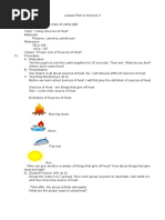 Science 3 - Sources of Heat