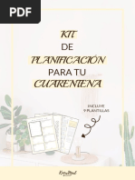 Kit de Productividad para Tu Cuarentena