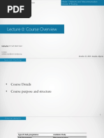 Lecture 0: Course Overview: Instructor: DR Seif Allah Nasri