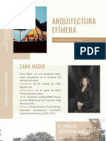 Arquitectura Efímera