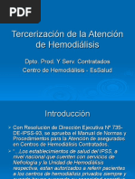 Tercerización en Atención de Hemodiálisis