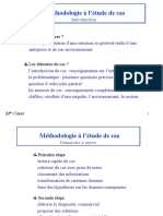 Méthodologie de Etude de Cas