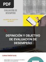 Exposicion Evaluacion de Desempeño