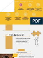 Penerapan Fungsi Linear