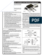 SIGTRONICS Sport 200 Installation & Operating Instructions