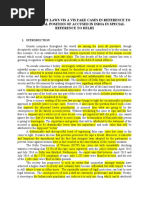 Stringent Rape Laws Vis A Vis Fake Cases in Reference To Socio Legal Position of Accused in India in Special Reference To Delhi