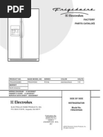 Frigidaire Refridgerator Parts Manual