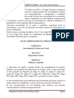 Lei Do Arrendamento Urbano Angolano