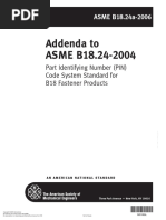 ASME B18.24a-2006