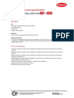 Technical Specification: Insulating Cable Tray in