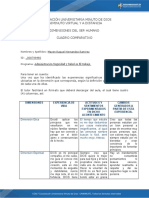 Cuadro Comparativo Proyecto de Vida