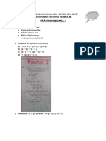 PRÁCTICA SEMANA 2 GRUPAL y Prac. 1