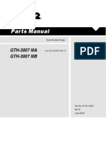 GTH-3007 IIIA GTH-3007 IIIB: Serial Number Range