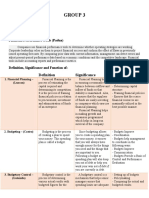 Group 3 Topic 1: Significance Function