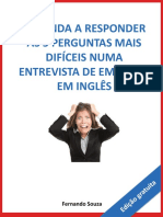 Inglês Entrevista 5 Perguntas