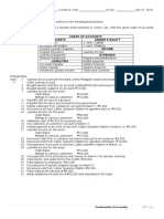 Assignment # 3: Fundamentals of Accounting