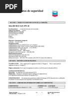 Hoja-De-seguridad Chevron Delo 400 MGX 15W40