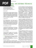 La Vivienda Un Sistema Técnico