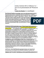 Rodulfo Trabajos-De-La-Lectura - de Winnicott Resumen