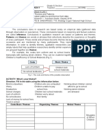 Fig. 1. The Code and Theme of The Possible Observation