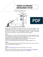 Praktikum Daring - Gerak 2 Dimensi