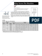 Alloy Screw Pin Shackle G209A