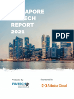 Singapore Fintech Report 2021 Alibaba Cloud Fintech News SG