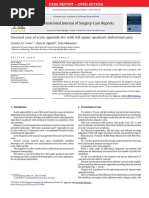 Unusual Case of Acute Appendicitis With Left Upper Quadrant Abdominal Pain