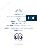 Types of Precipitation Based On Lifting Mechanism