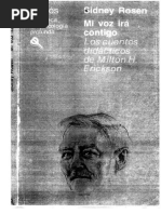 Mi Voz Irá Contigo. Los Cuentos Didácticos de Milton H. Erickson