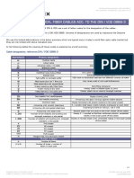 Type Codes For Optical Fiber Cables Acc. To The Din / Vde 0888-3