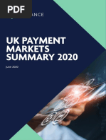 Uk Payment Markets SUMMARY 2020: June 2020